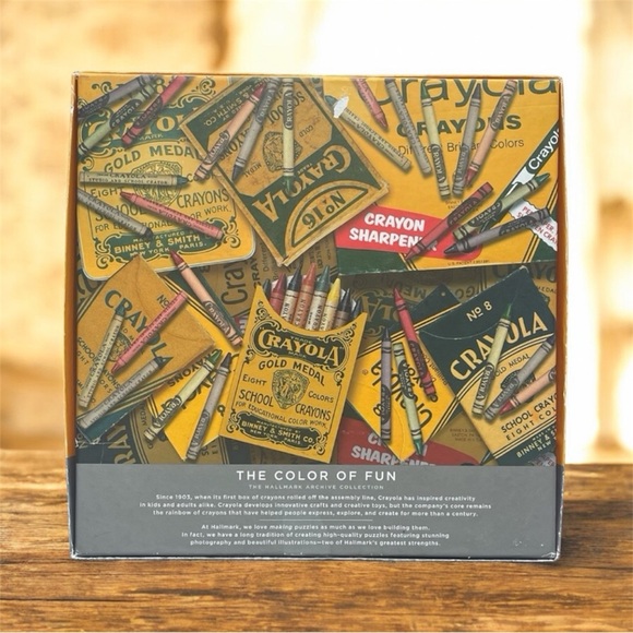 🧩 Hallmark Crayola 1000 PCS Puzzle - Picture 2 of 2
